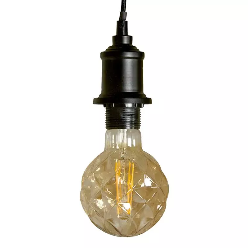 1-Pack Amber Geo Bulb