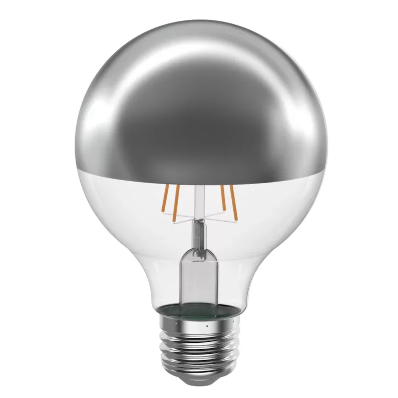1-Pack Silver Filament Dimmer Bulb, 3W