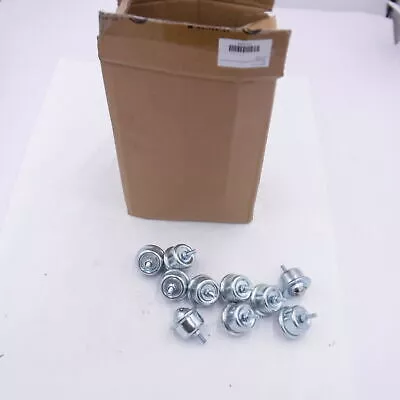 10 Pack Frants #0920 EZ Glider Stud Mounted Ball Transfers & Casters 1″