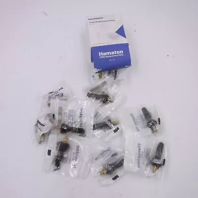 10 Pack TPMS Snap-In Valve Stem Service Kit 6-211,