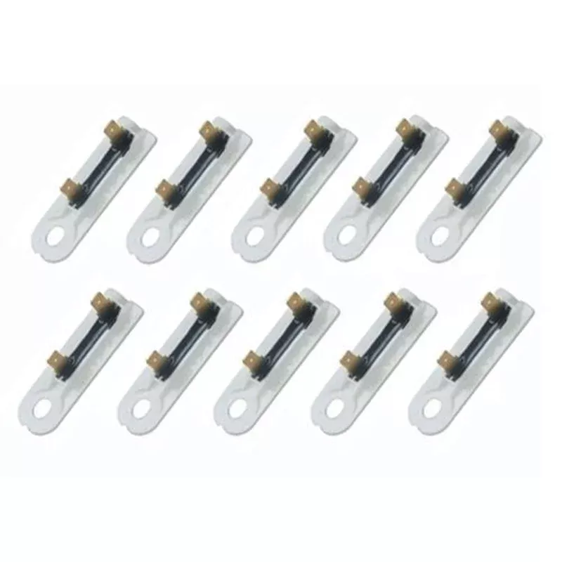 (10 Pack) Whirlpool Kenmore Maytag Roper Admiral Kitchenaid Estate Sears Dryer Thermal Fuse Part 3392519 3388651 694511 ET401 80005