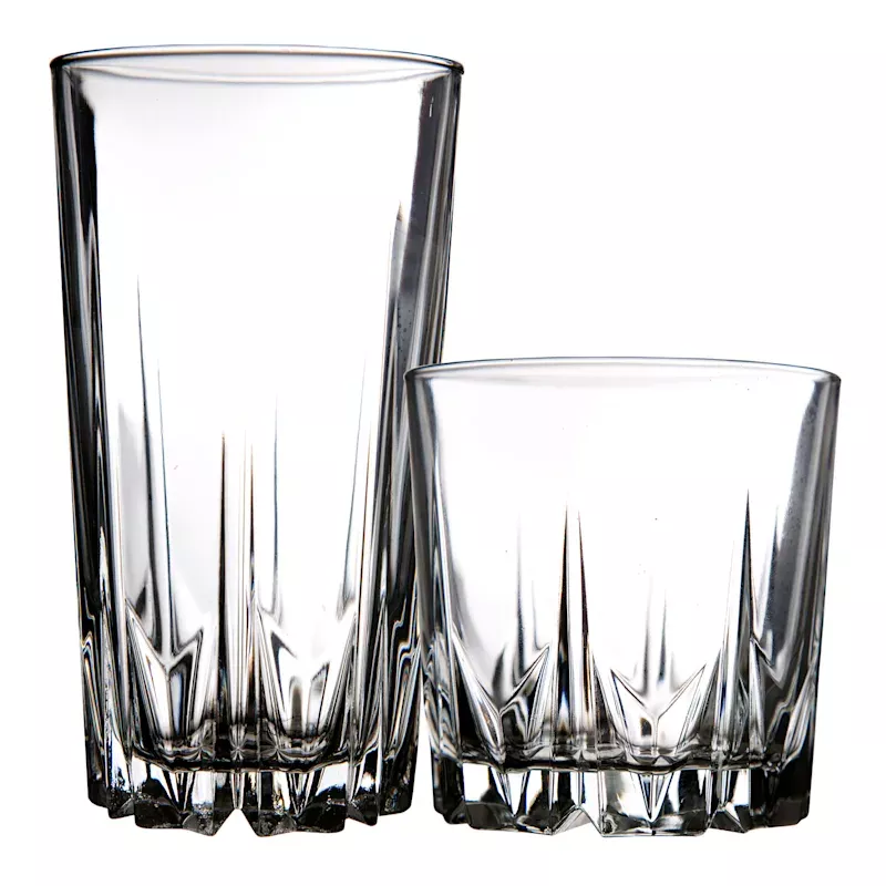 16-Piece Diamante Drinkware Set