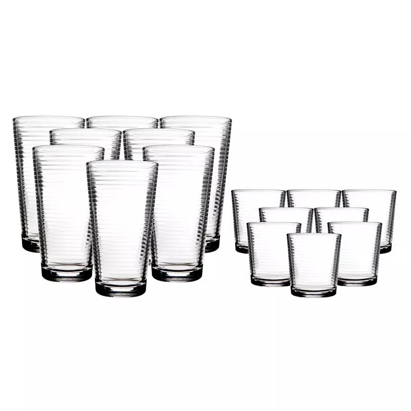 16-Piece Solar Drinkware Set
