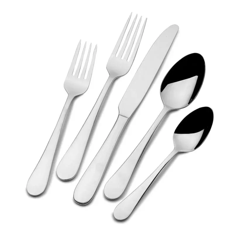 20-Piece Salisbury Satin Flatware Set