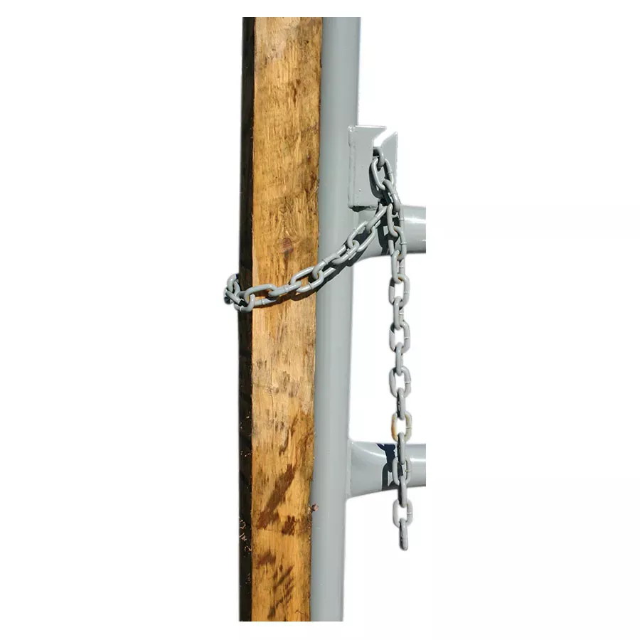 2W Livestock Equipment Lemsco Series Medium Duty High Pole Gate with Chain Latch - 12 Ft.