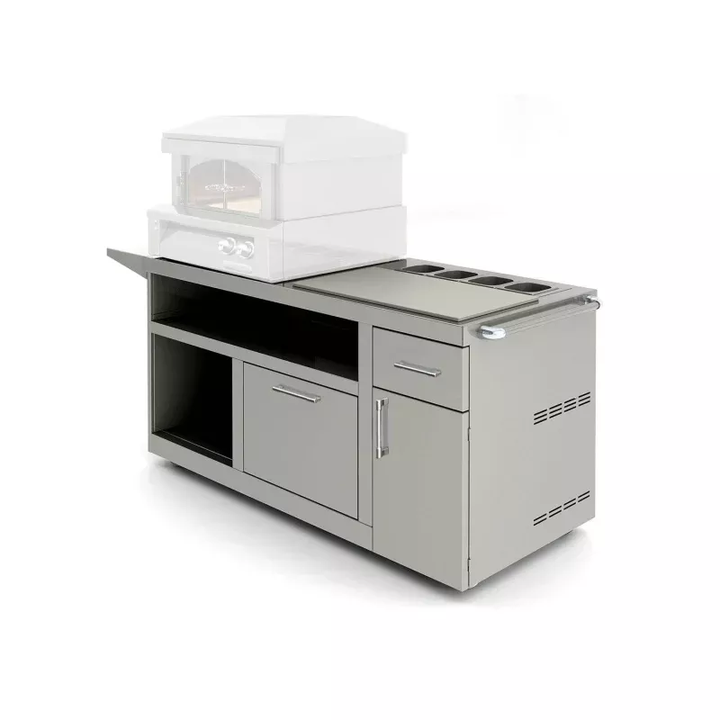 30 Deluxe Pizza Oven Prep Cart
