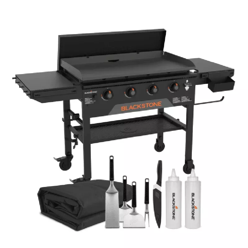 36″ Griddle with Hard Cover Bundle
