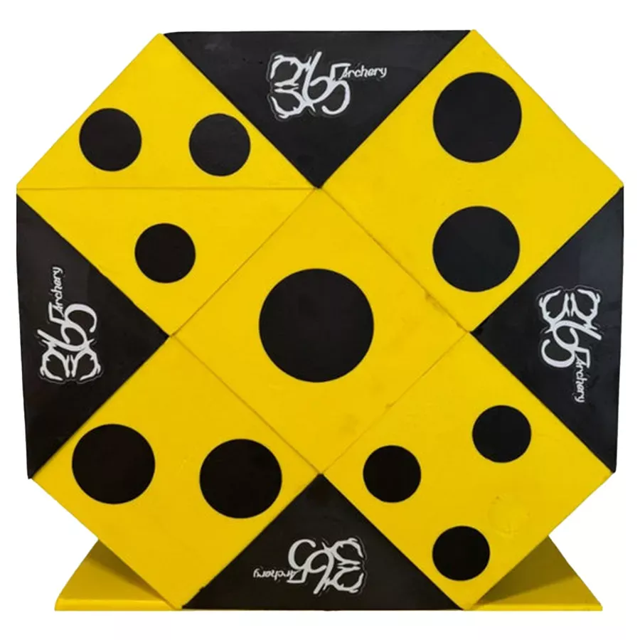 365 Archery X-Series Archery Target with 5 Replaceable Cores - 10" - 31" - 31" - 10"