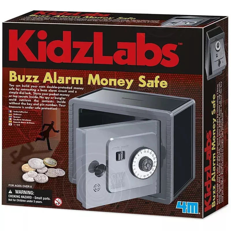 4M Kidzlabs – Buzz Alarm Money Safe