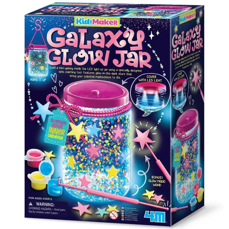 4M Kidzmaker – Galaxy Glow Jar