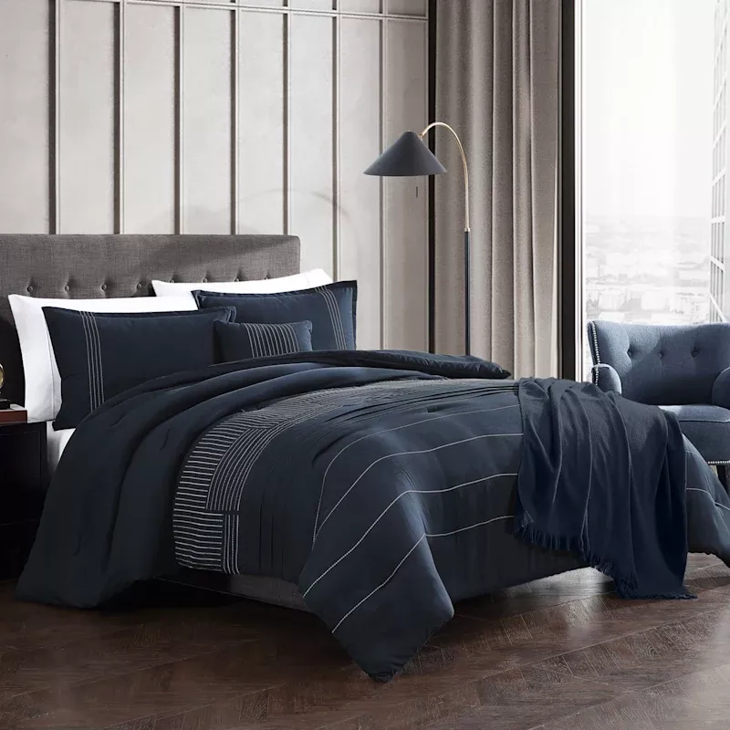 5-Piece Ellington Comforter Set, Full/Queen