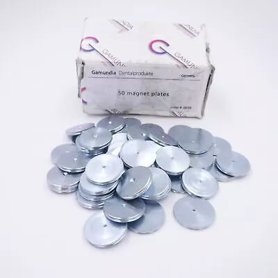 50 Pieces Gamundia Dental Magnet Plates # 0038