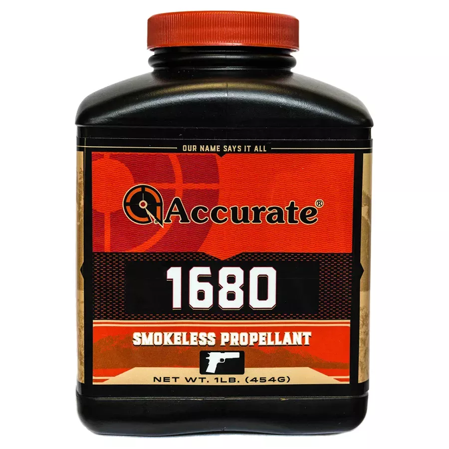 Accurate 1680 Smokeless Propellant Rifle Powder - 1 lb