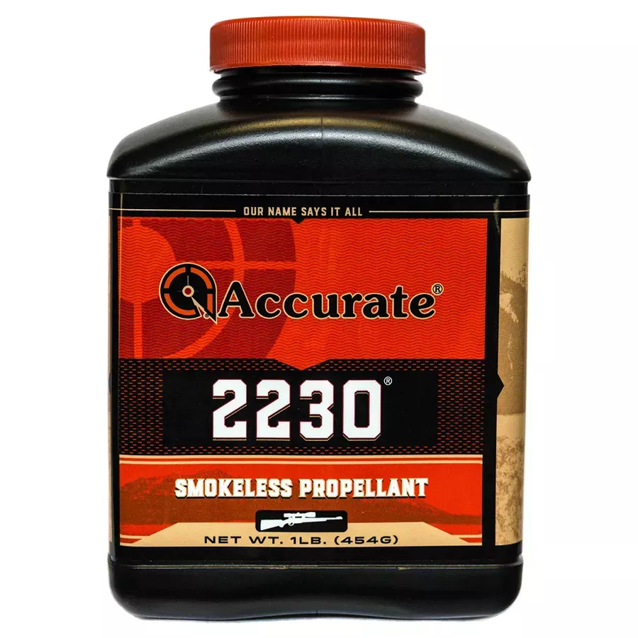 Accurate 2230 Smokeless Propellant Rifle Powder - 1 lb