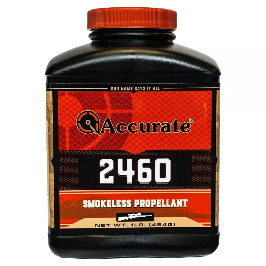 Accurate 2460 Smokeless Propellant Rifle Powder - 1 lb