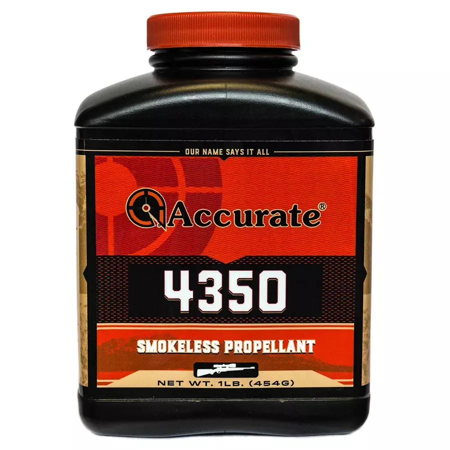 Accurate 4350 Smokeless Propellant Rifle Powder - 1 lb