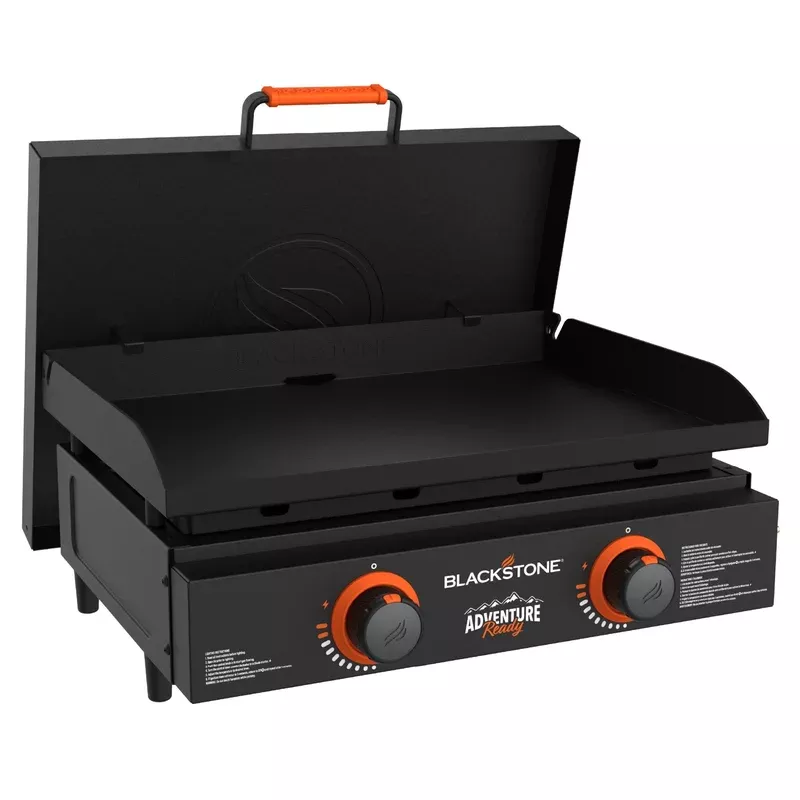 Adventure Ready 22 Tabletop Griddle with Hard Cover