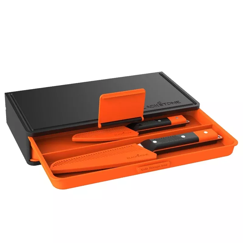 Adventure Ready Camp Knives and Prep Board