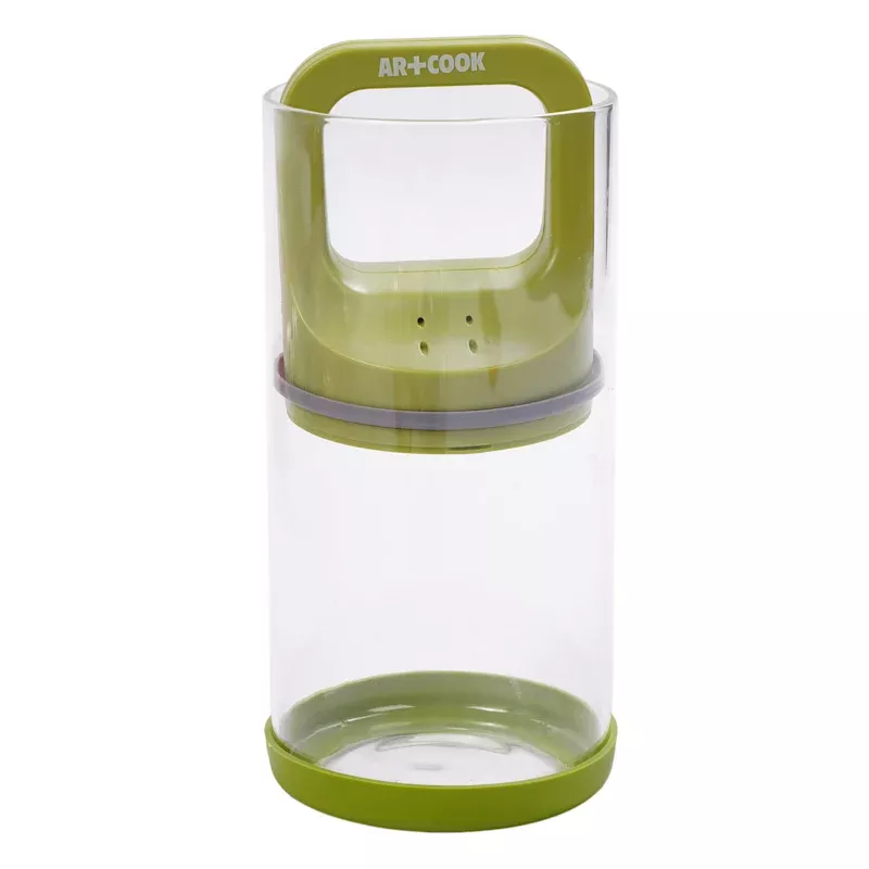 Airtight Plastic Food Storage Container, 1.5qt