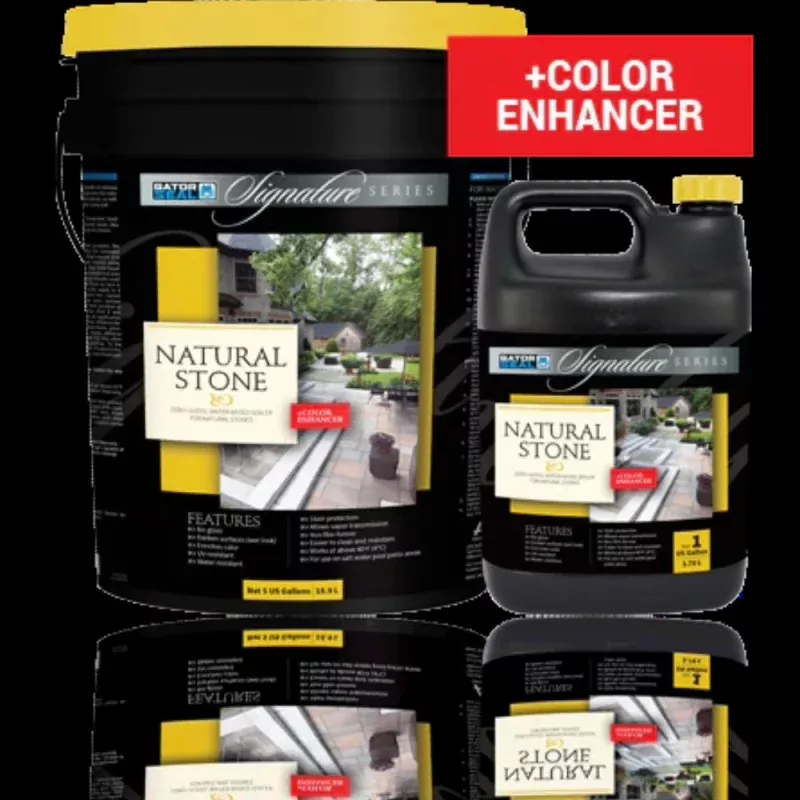 Alliance GATOR SEAL NATURAL STONE 5GZERO GLOSS+ENH WATER BASE 18.9L