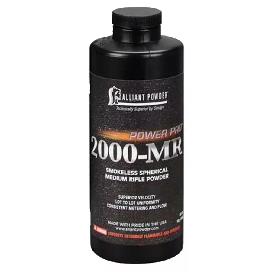 Alliant Powder Power Pro 2000-MR Smokeless Spherical Medium Rifle Powder - 1 lb