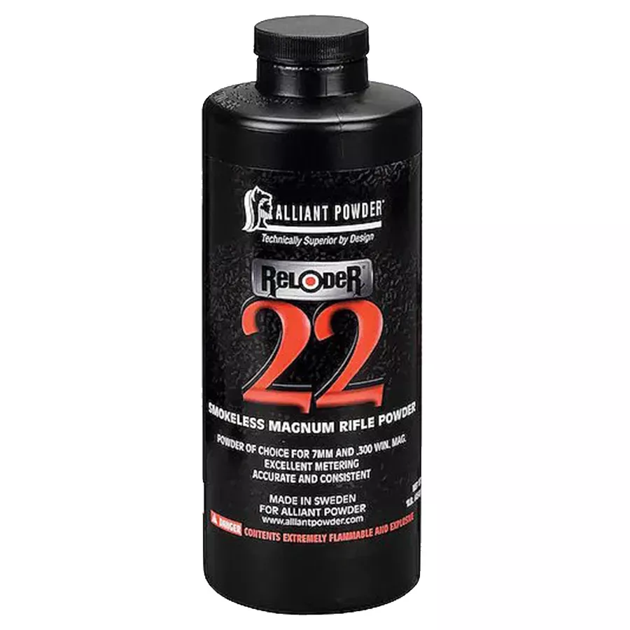 Alliant Powder Reloder 22 Smokeless Magnum Rifle Powder - 1lb