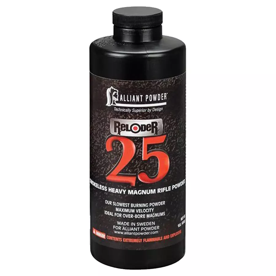 Alliant Powder Reloder 25 Smokeless Heavy Magnum Rifle Powder - 1 lb