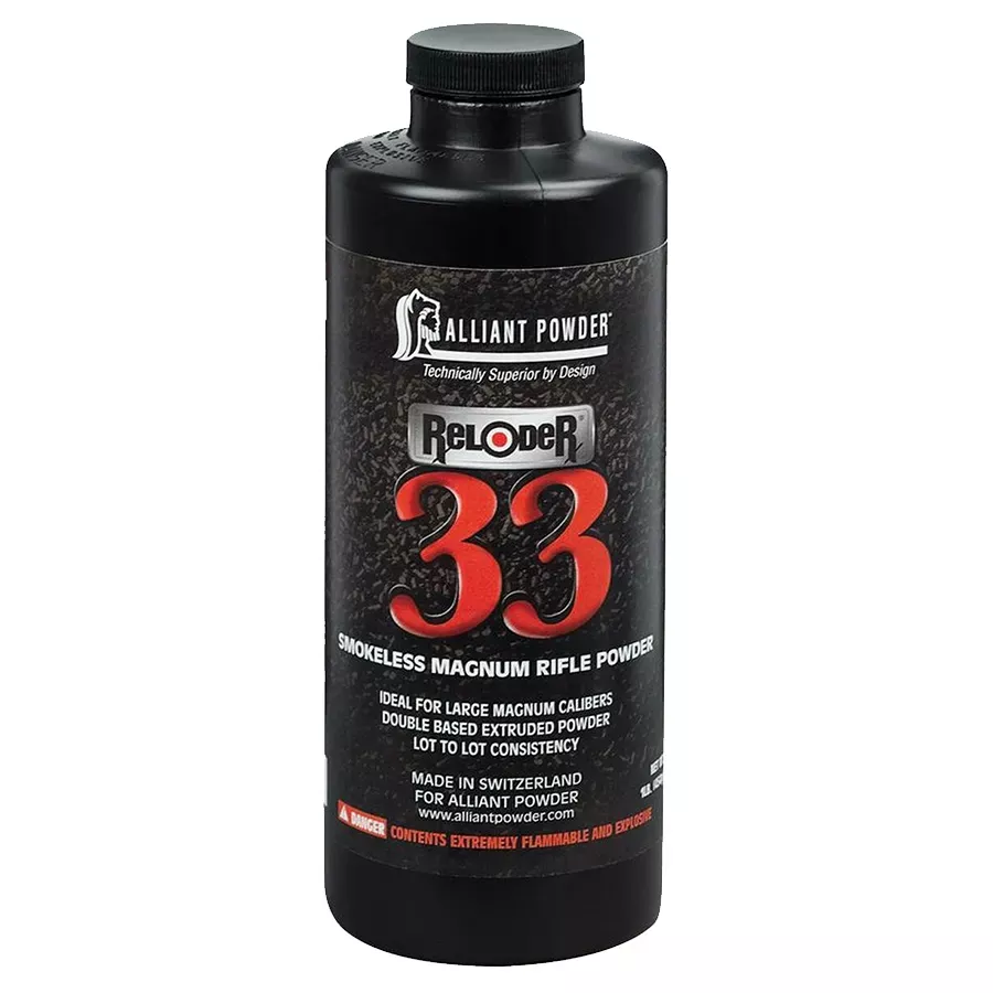 Alliant Powder Reloder 33 Smokeless Magnum Rifle Powder - 1 lb