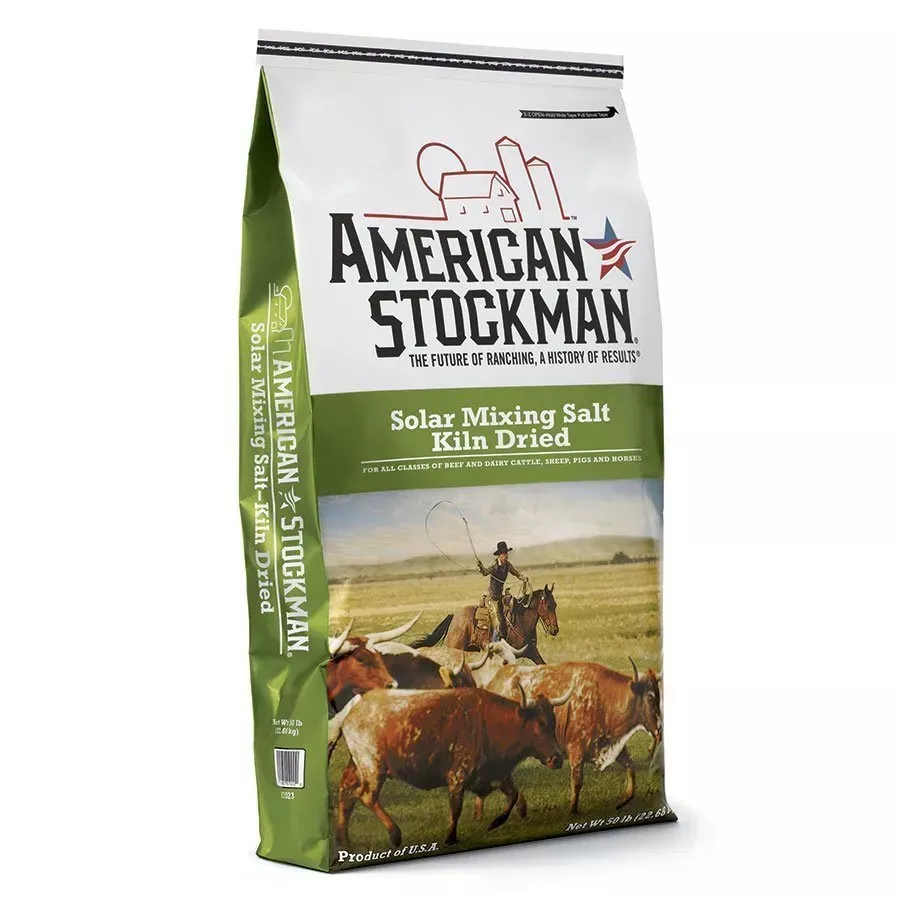 American Stockman Mixing Salt- 50 Lb. Bag