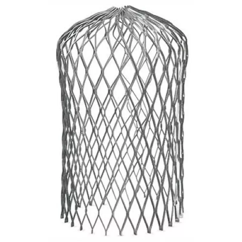 Amerimax 21059 3″ Expandable Aluminum Downspout Gutter Strainer Basket – Quantity of 12