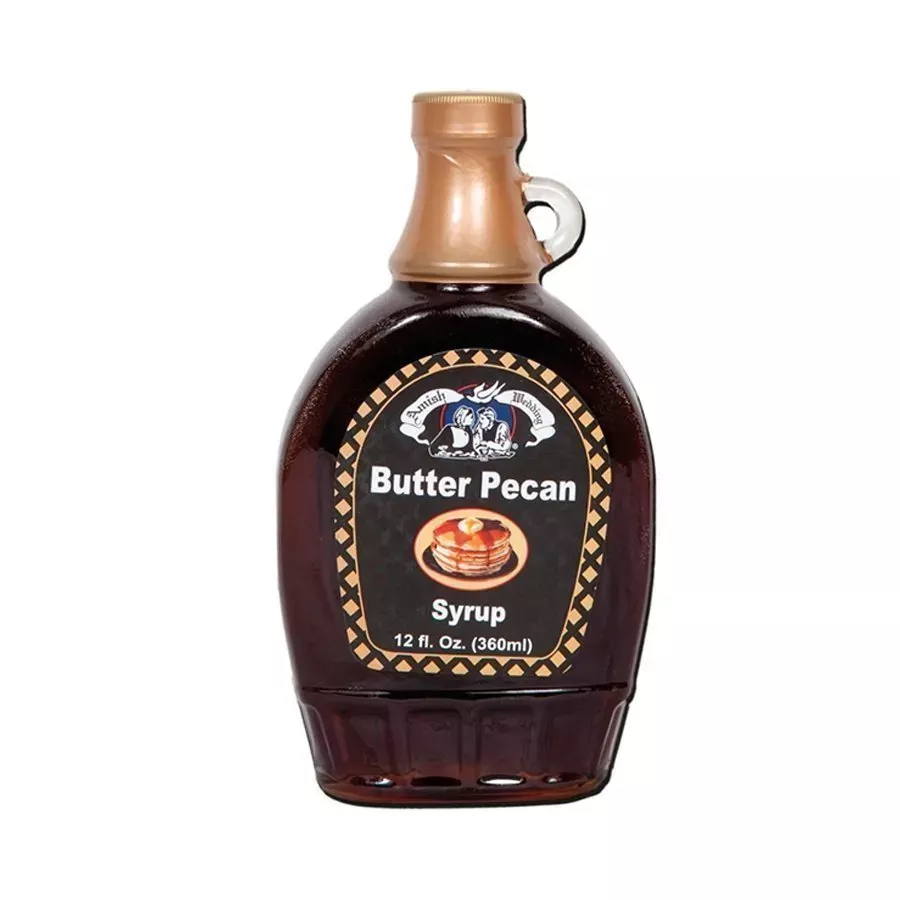 Amish Wedding Butter Pecan Syrup - 12 oz