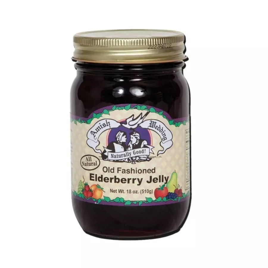 Amish Wedding Elderberry Jelly - 18 oz