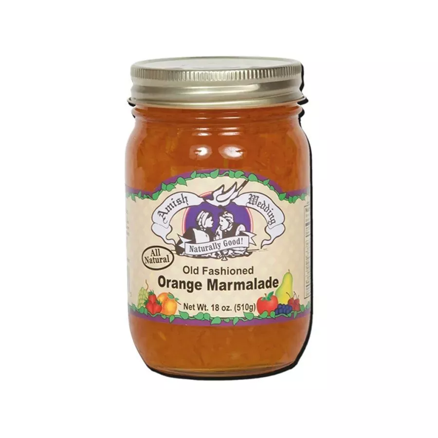 Amish Wedding Orange Marmalade Jam - 18 oz