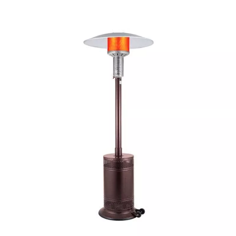 Antique Bronze PROPANE patio heater with push button ignition- 2 boxes