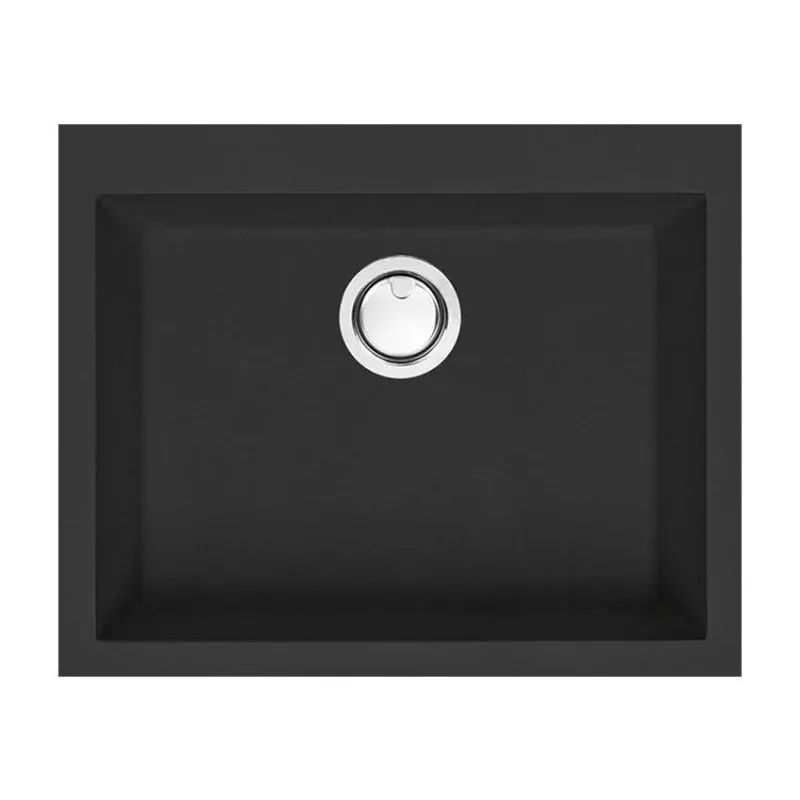 Artusi Black Granitek Sink 61cm x 50cm
