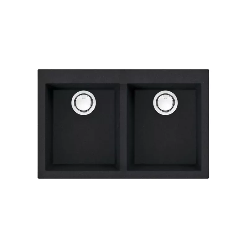 Artusi Black Granitek Sink 79cm x 50cm