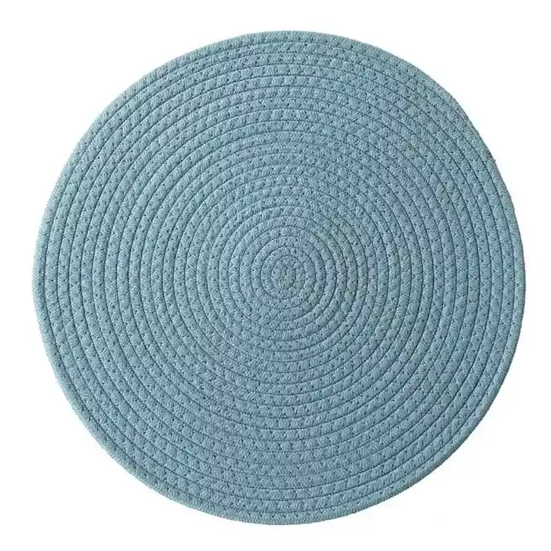 Avilla Turquoise Round Placemat, 15"