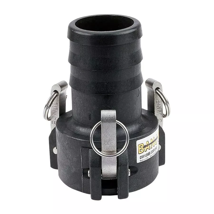 Banjo 3" Polypropylene Female Coupler w3 Arms- 3" Hose Shank