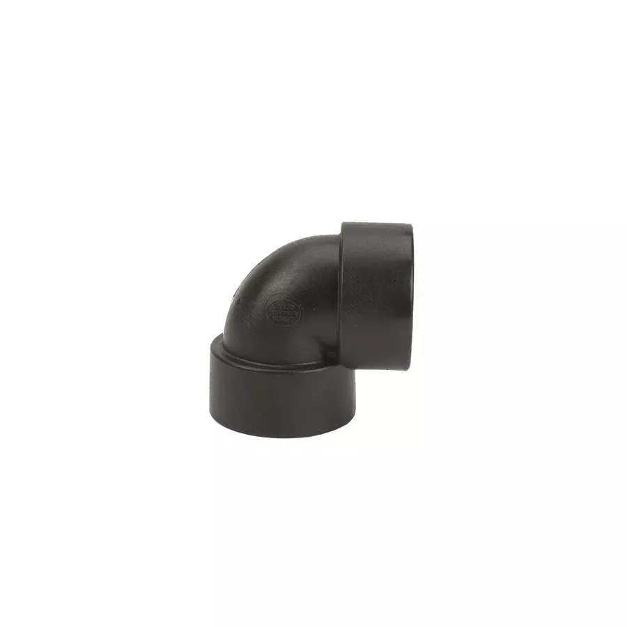 Banjo Polypropylene Pipe Fitting, 90 Degree Elbow, Schedule 80, 2" NPT Female