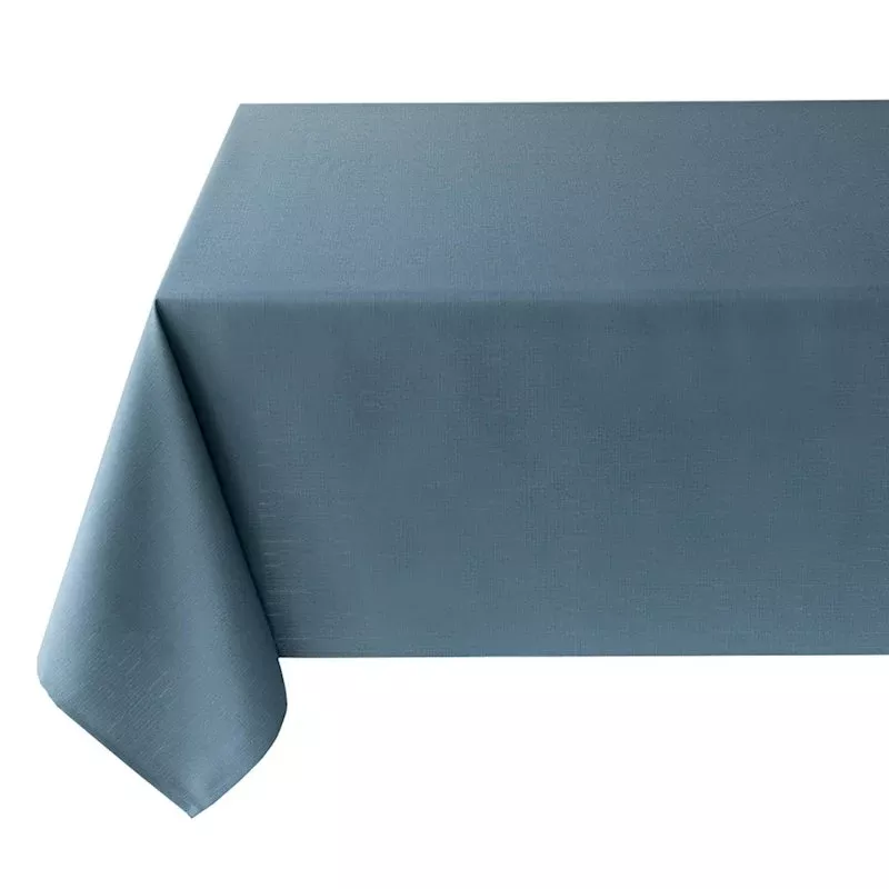 Basics Solid French Blue Tablecloth, 60x104