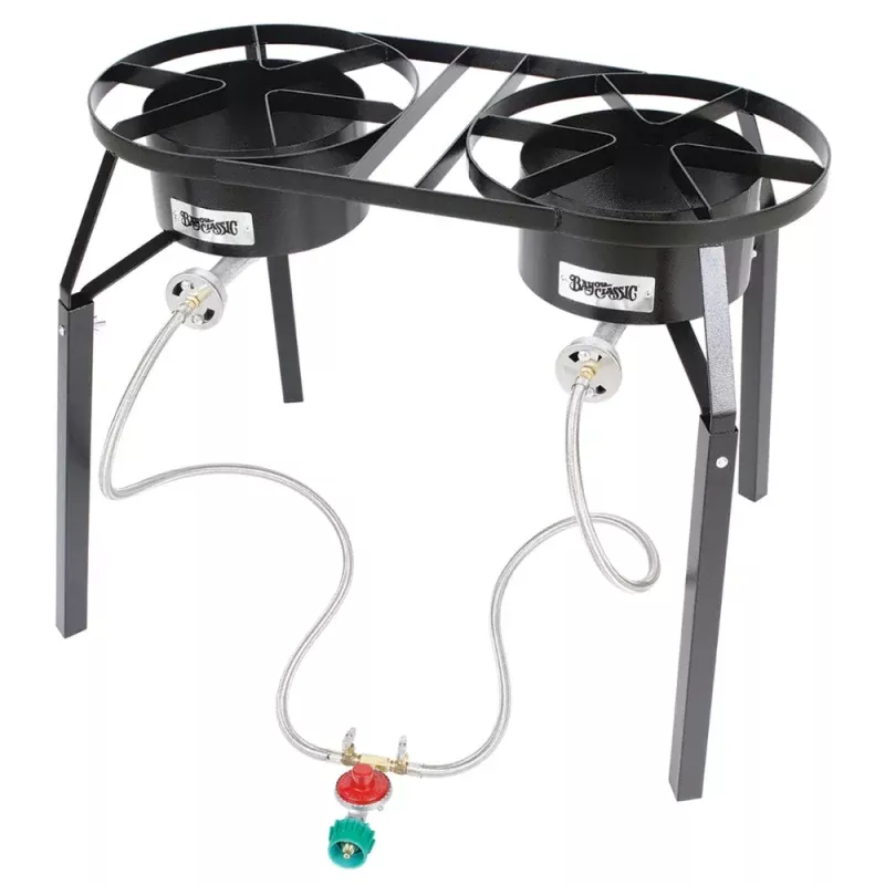 Bayou Classic Dual Burner High Pressure Cooker