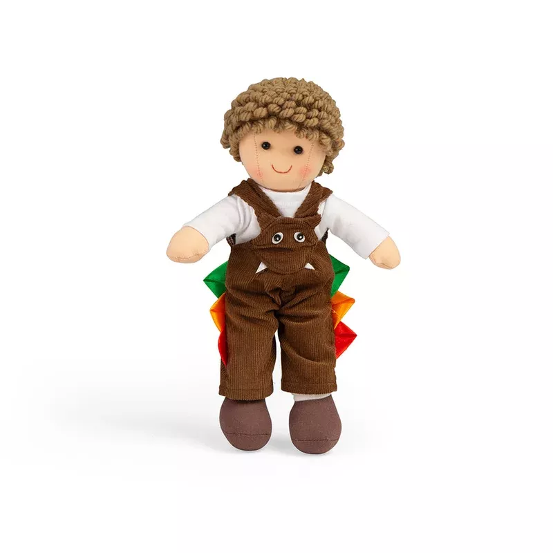 Bigjigs Toys Jack – Small Soft Plush Ragdoll 28cm Tall