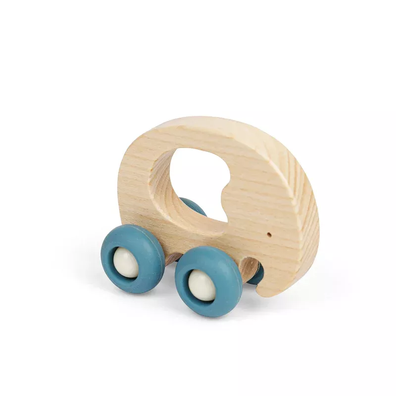 Bigjigs Toys Mini Animal Push Along (Elephant)