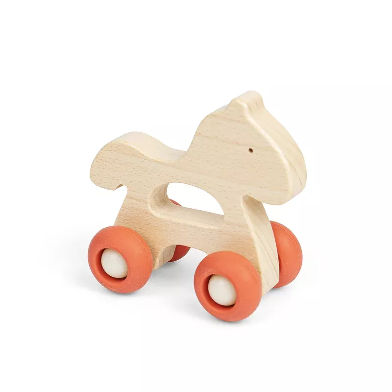 Bigjigs Toys Mini Animal Push Along (rabbit)