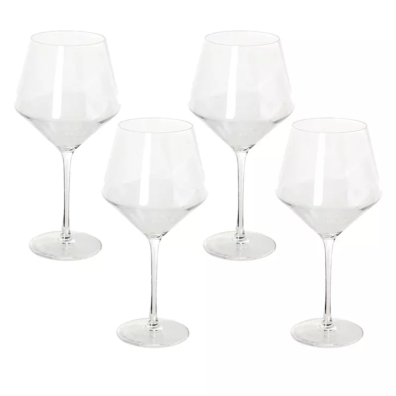 Bistro Set of 4 Wine Glasses, 23.5oz
