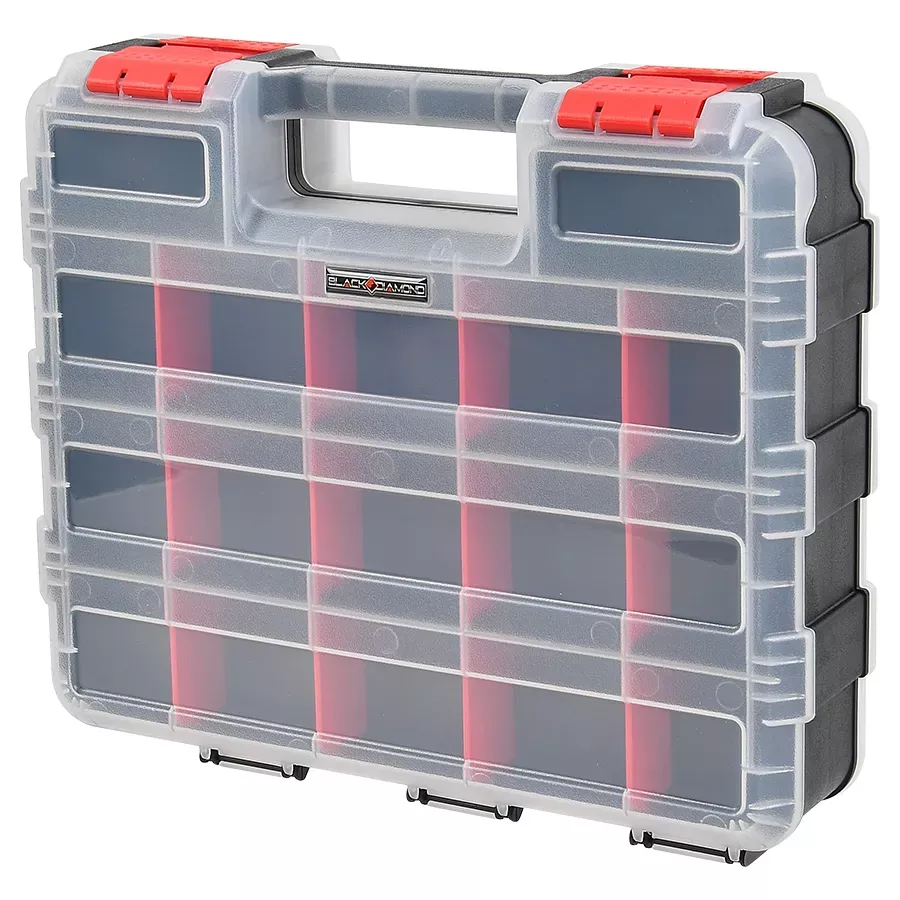 Black Diamond Organizer 12.5" 2 Sided 30 Compartments
