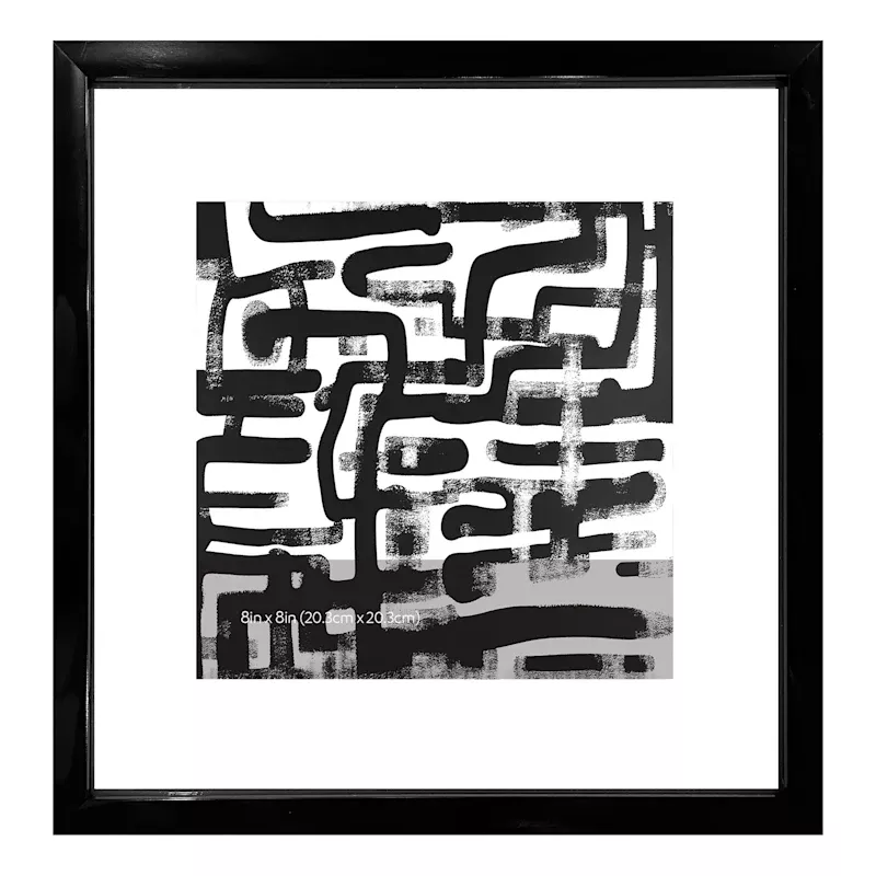 Black Floating Wall Frame, 12"
