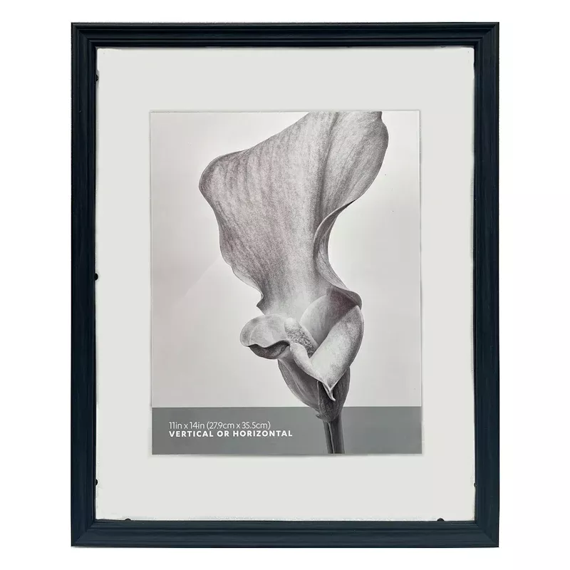 Black Ornate Floating Wall Frame, 16x20