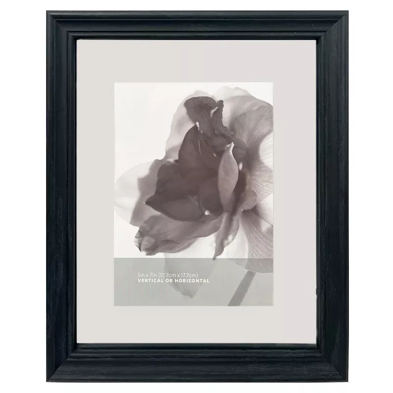 Black Ornate Floating Wall Frame, 8x10