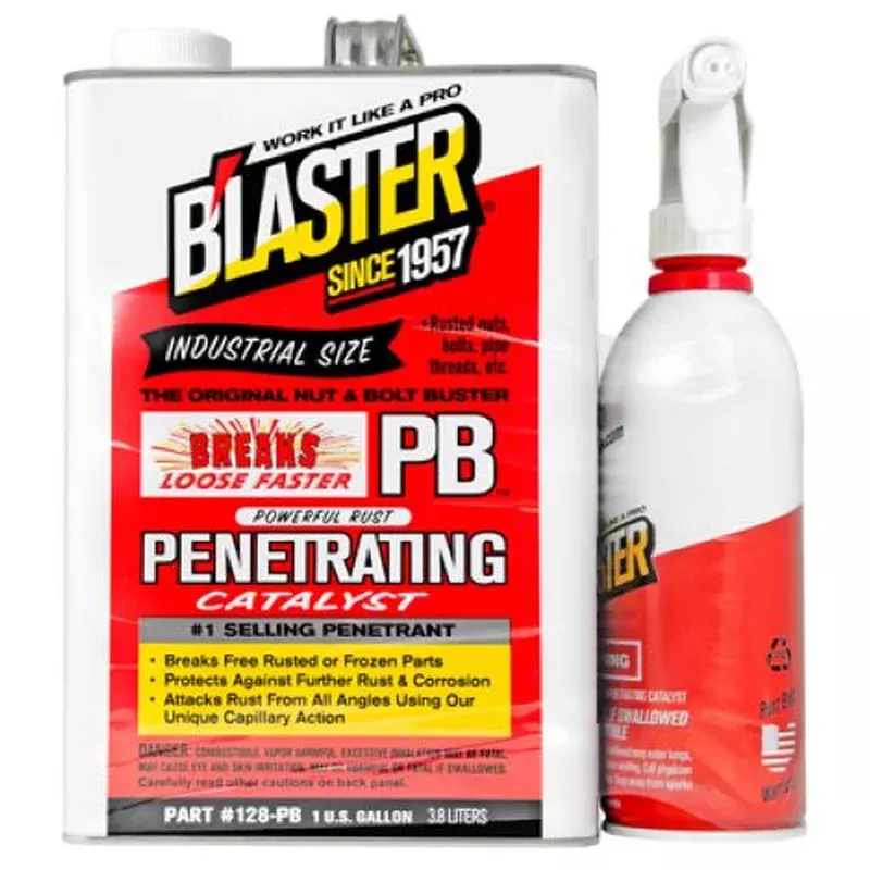 Blaster 128-PB 1 Gallon Container of PB Penetrating Catalyst With Sprayer – Quantity of 1